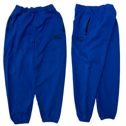 Blue Stussy Nike Joggers (S)