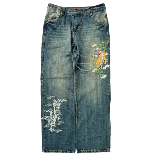 Embroidered Jeans (M)